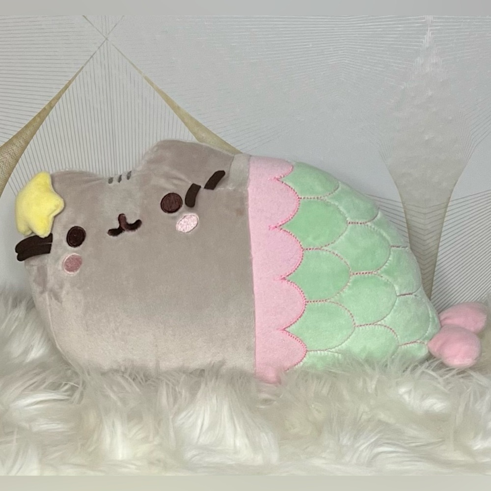 GUND Pusheen Mermaid 10” NWOT